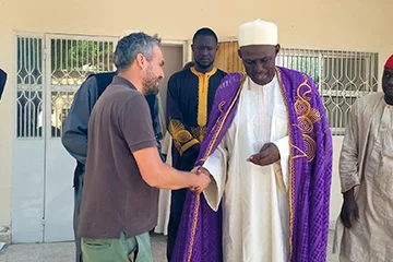 The Managing Director of JOGOO Agriculture meeting partners